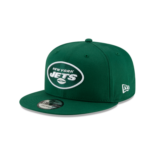 New York Jets New Era Green Alternate Logo Basic 9FIFTY Adjustable Hat