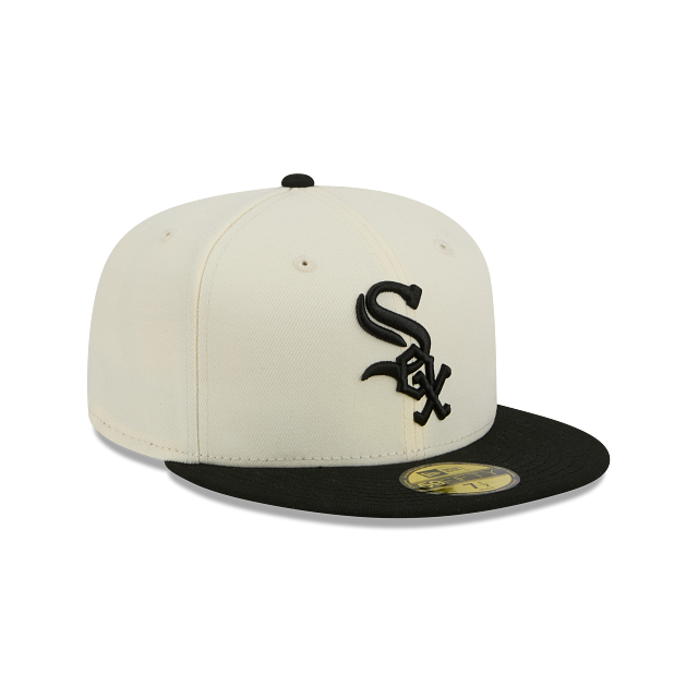 Chicago White Sox 2 Tone Chrome/Black New Era Color Basic 59FIFTY Fitted Hat