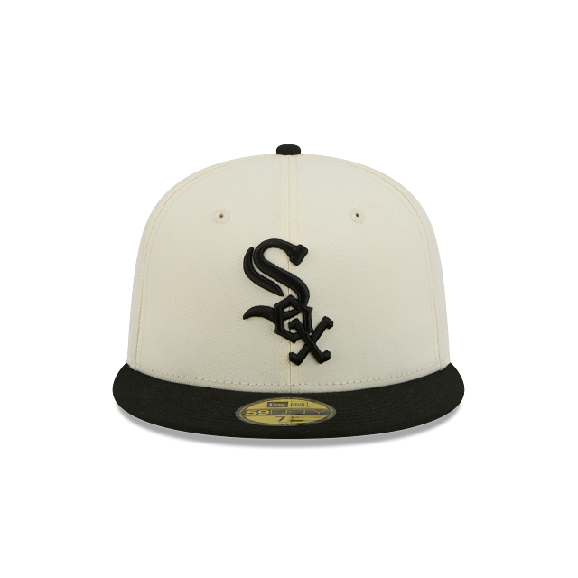 Chicago White Sox 2 Tone Chrome/Black New Era Color Basic 59FIFTY Fitted Hat