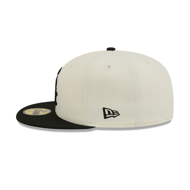 Chicago White Sox 2 Tone Chrome/Black New Era Color Basic 59FIFTY Fitted Hat