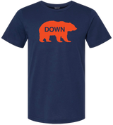 Men's Chicago Bears "Bear Down" Obvious Shirts Navy Tee - Pro Jersey Sports