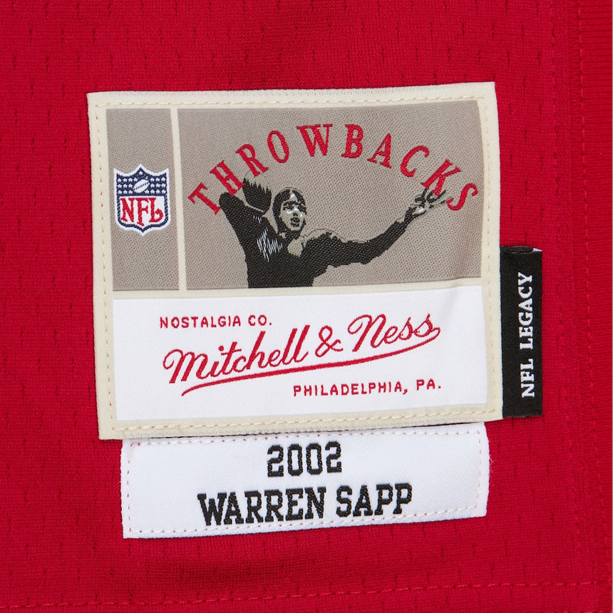 Warren Sapp Tampa Bay Buccaneers 2002 Mitchell & Ness Legacy Replica Jersey - Red - Pro Jersey Sports