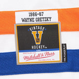 Men's Wayne Gretzky Edmonton Oilers 1986-87 White Power Play Player Jersey - Pro Jersey Sports
