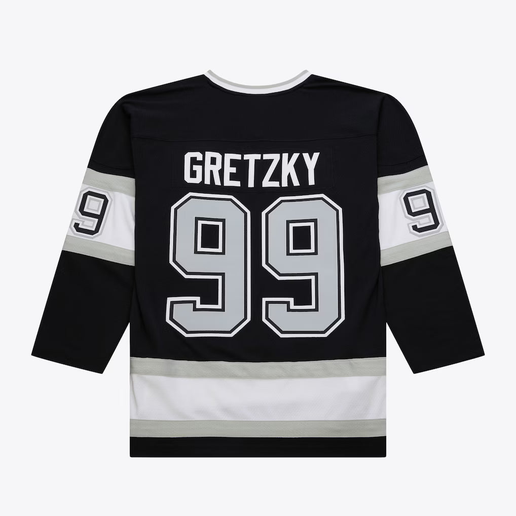 Men's Wayne Gretzky Los Angeles Kings 1992-93 Black Power Play Player Jersey - Pro Jersey Sports