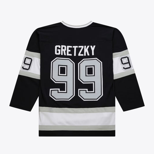 Men's Wayne Gretzky Los Angeles Kings 1992-93 Black Power Play Player Jersey - Pro Jersey Sports