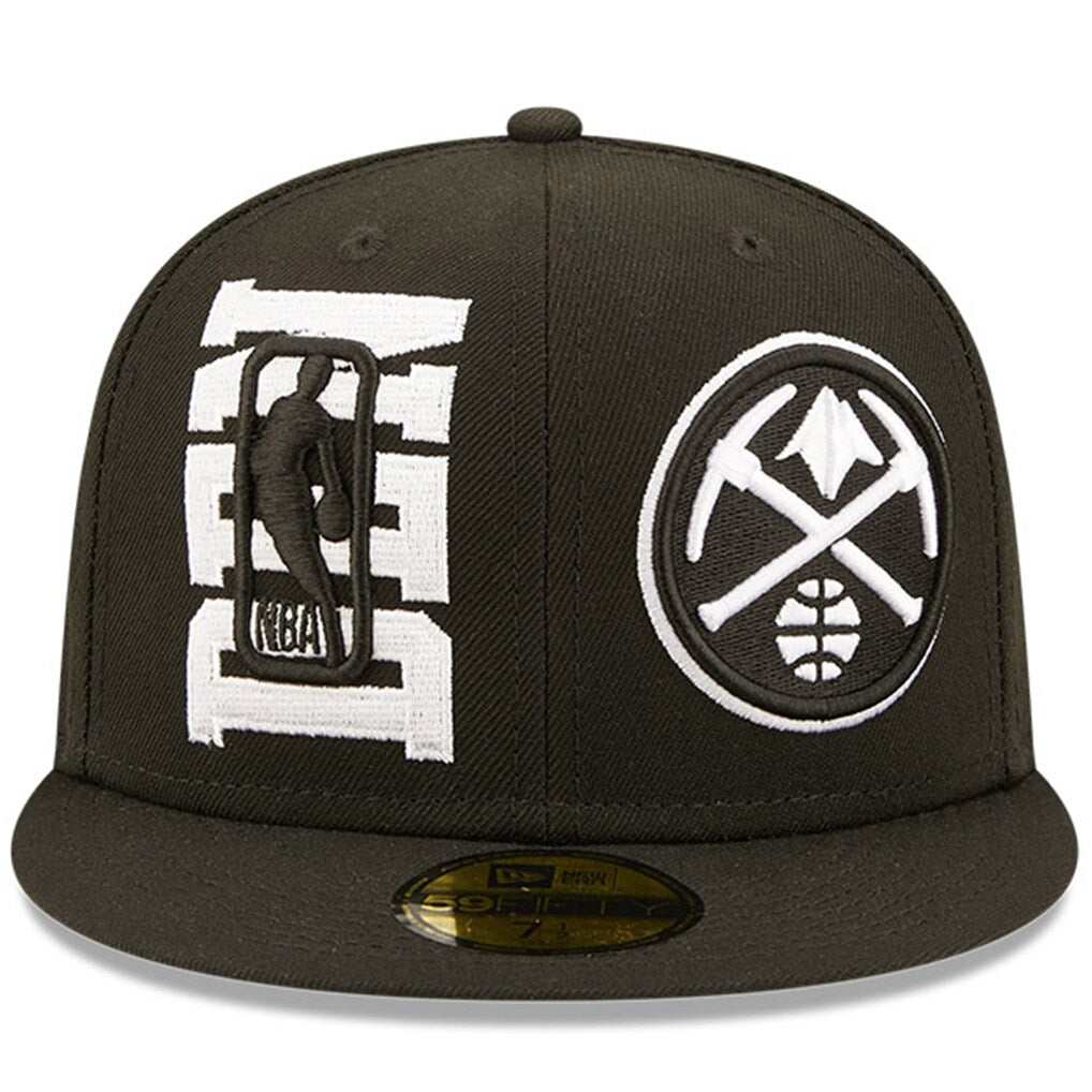 Denver Nuggets New Era Black 2022 NBA Draft 9FIFTY Snapback Hat