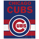 Chicago Cubs 50" x 60" Ultra Soft Raschel Plush Blanket - Pro Jersey Sports