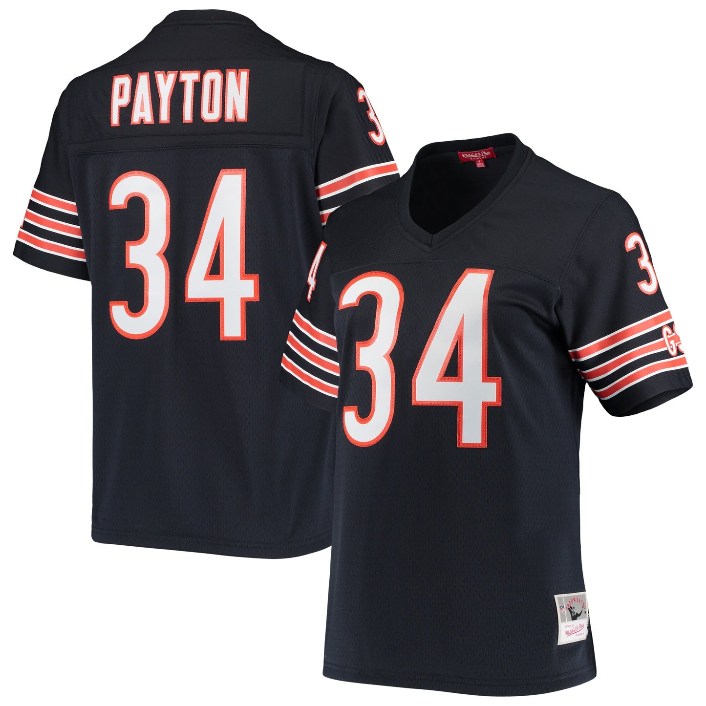 Women's Walter Payton Chicago Bears Mitchell & Ness Navy Legacy Replica Jersey