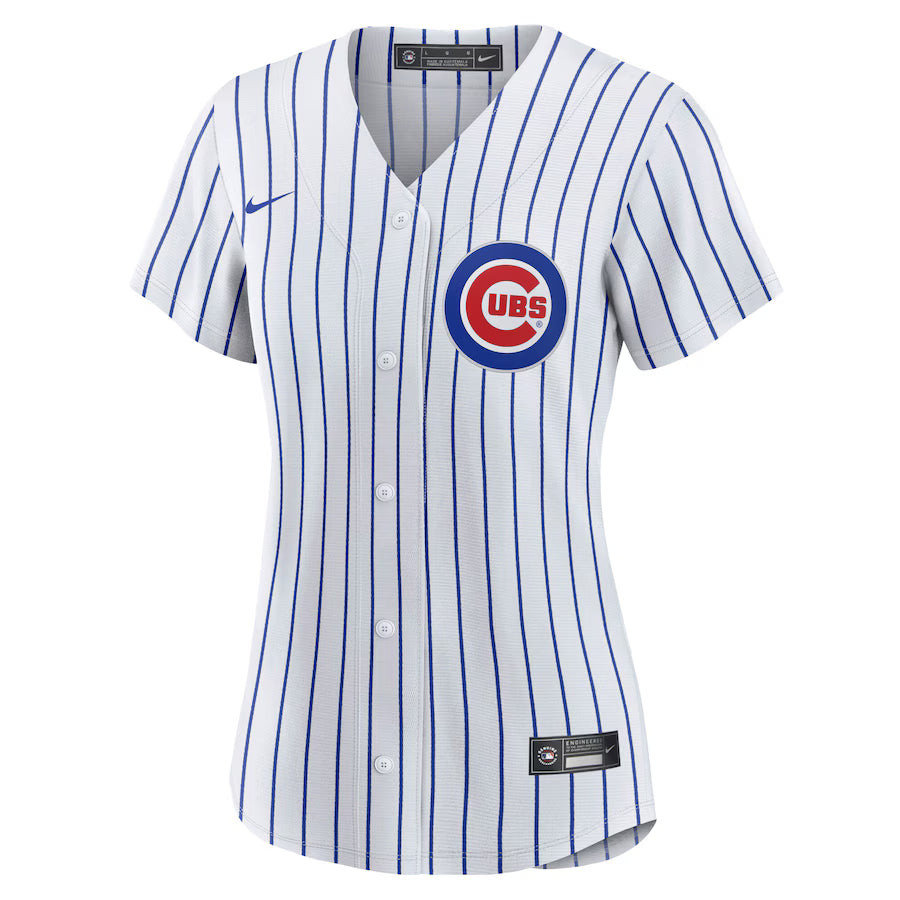Women's Chicago Cubs Pete Crow-Armstrong Nike White Home Replica Player Jersey - Pro Jersey Sports