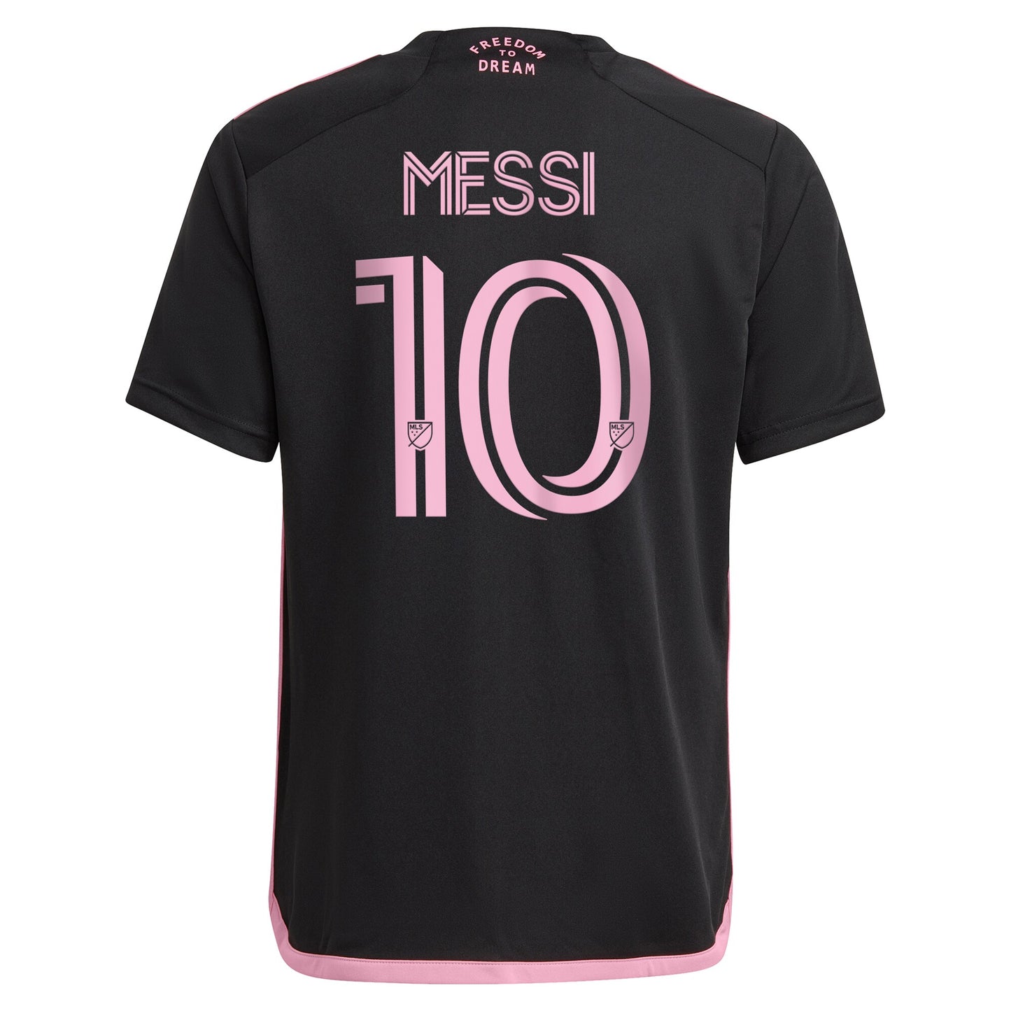 Youth Inter Miami CF Lionel Messi adidas Black 2024 La Noche Replica Player Jersey