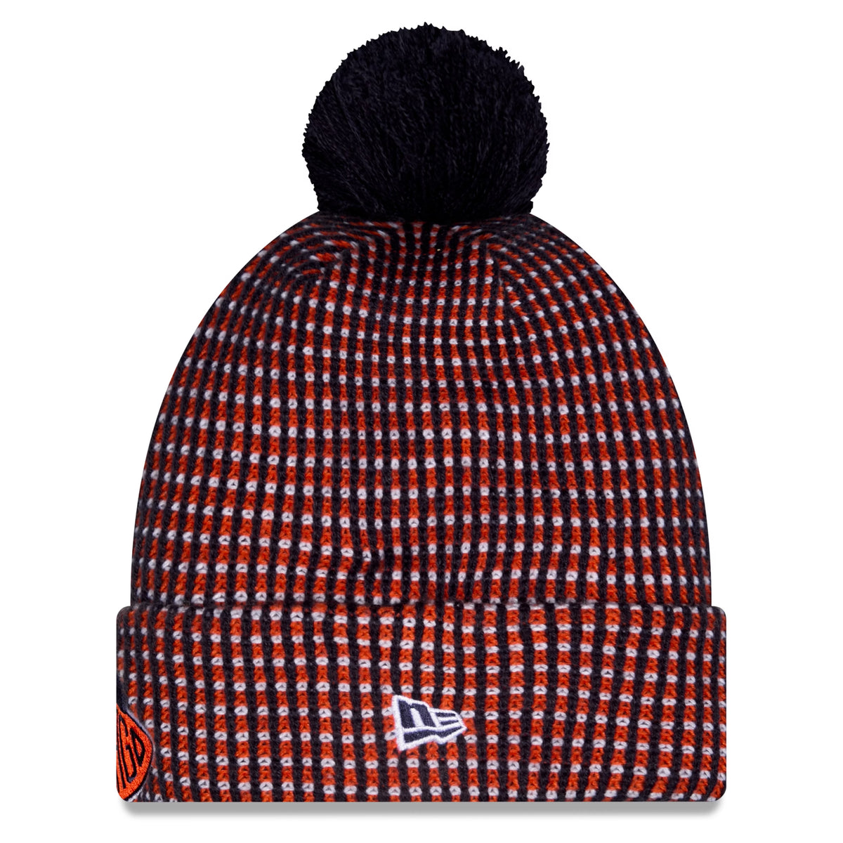 Chicago Bears 2026 Rivalry New Era Sideline Classic Cuffed Pom Knit
