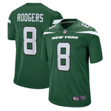 Youth Aaron Rodgers New York Jets Nike Green Game Replica Jersey - Pro Jersey Sports