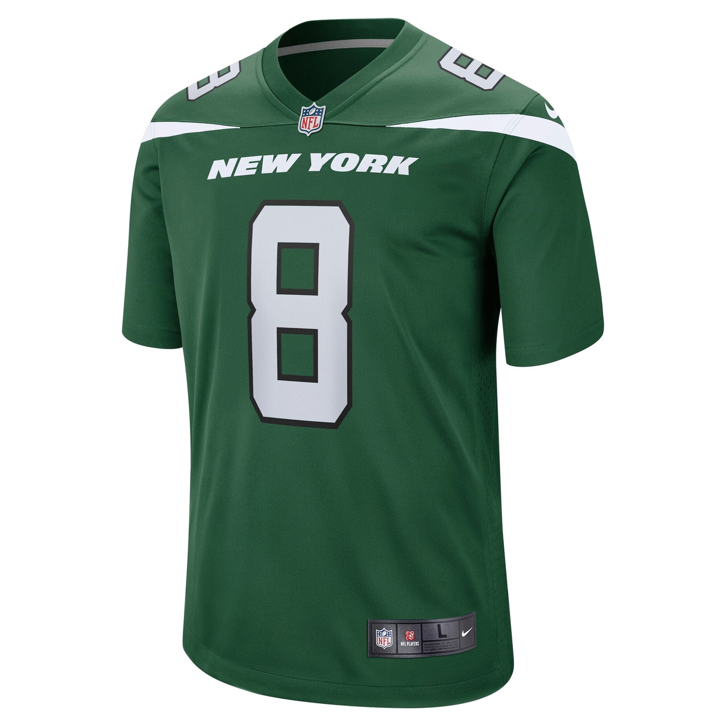 Youth Aaron Rodgers New York Jets Nike Green Game Replica Jersey
