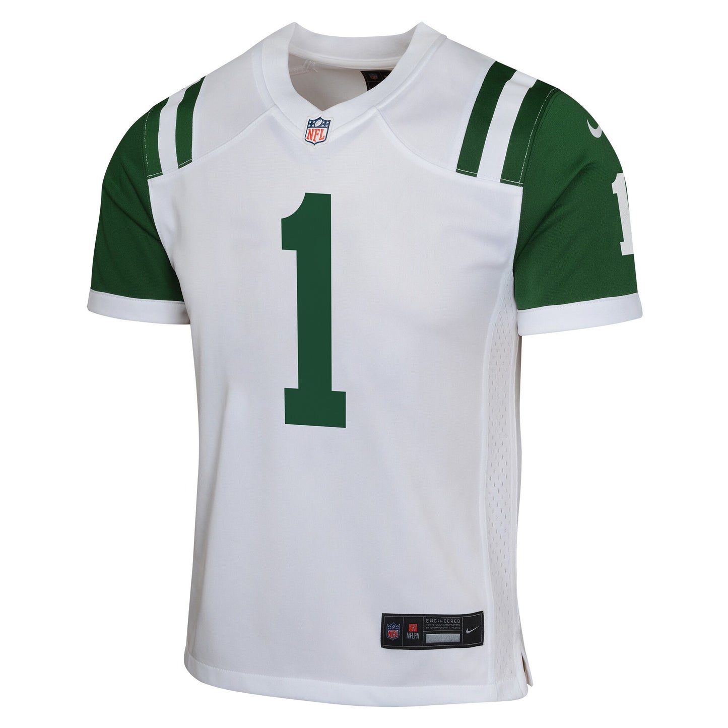 Youth Sauce Gardner New York Jets Nike Classic Alternate White Game Replica Jersey - Pro Jersey Sports