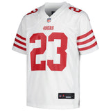 Youth Christian McCaffrey San Francisco 49ers Nike White Game Jersey - Pro Jersey Sports