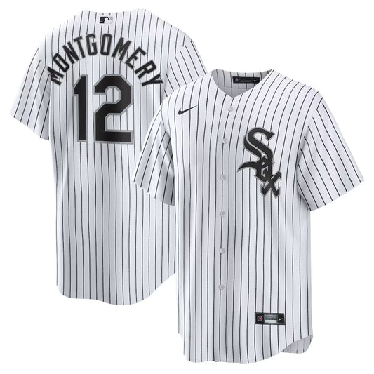Youth Chicago White Sox Colson Montgomery Nike White Home Replica Jersey