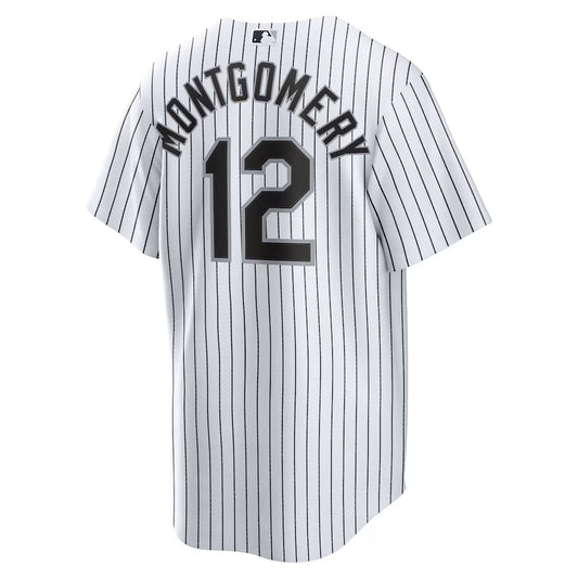 Youth Chicago White Sox Colson Montgomery MLB Branded White Home Replica Jersey