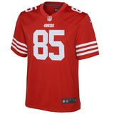 Youth George Kittle San Francisco 49ers Nike Game Jersey - Scarlet - Pro Jersey Sports