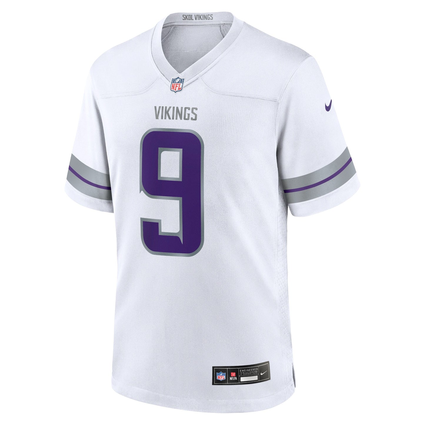 Youth Minnesota Vikings J.J. McCarthy Nike White Alternate Game Player Jersey