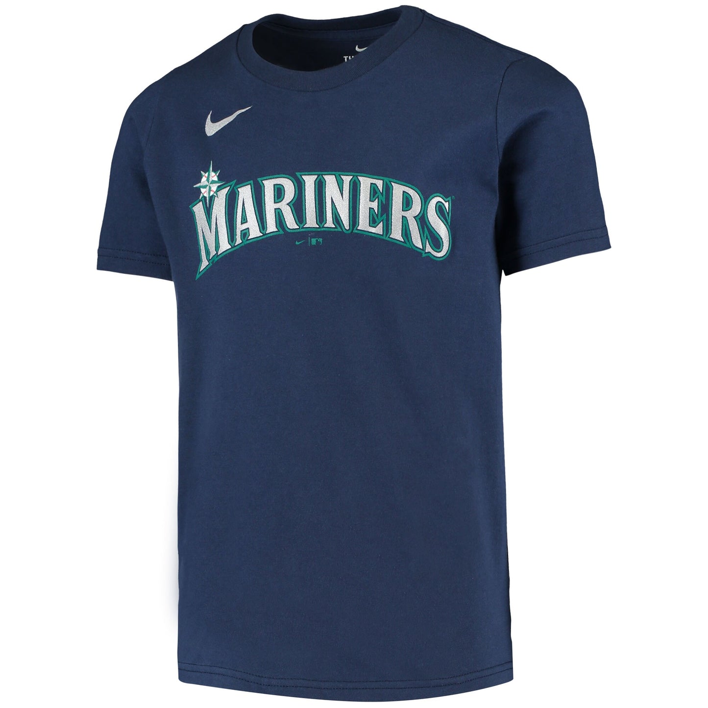 Youth Seattle Mariners Ken Griffey Jr. Nike Navy Blue Name & Number T-Shirt