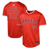 NIKE Youth Mike Trout Los Angeles Angels Red Alternate Limited Jersey - Pro Jersey Sports