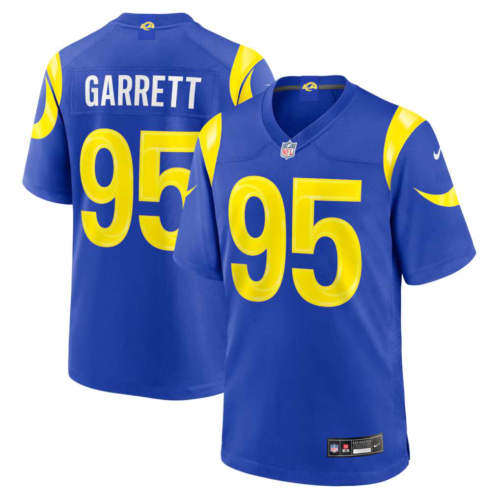 Youth Los Angeles Rams Myles Garrett Nike Royal Blue #12 Game Jersey