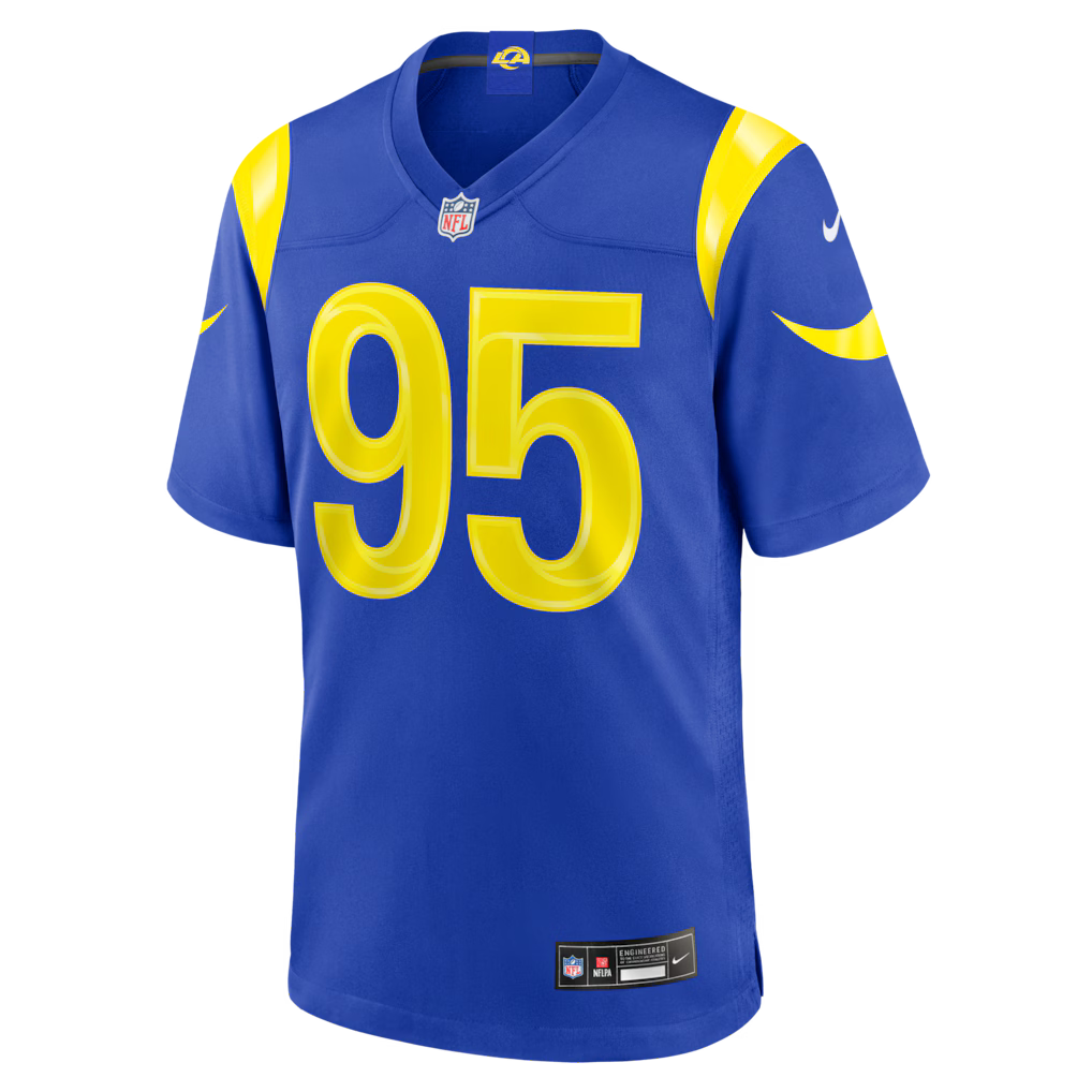 Youth Los Angeles Rams Myles Garrett Nike Royal Blue #12 Game Jersey