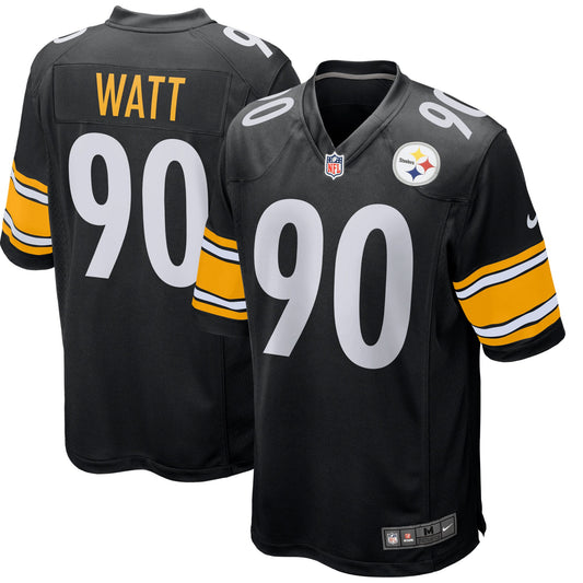 Youth Pittsburgh Steelers T.J. Watt Nike Black Game Jersey