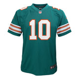 Youth Nike Tyreek Hill Throwback Dark Aqua Miami Dolphins Game Jersey - Pro Jersey Sports