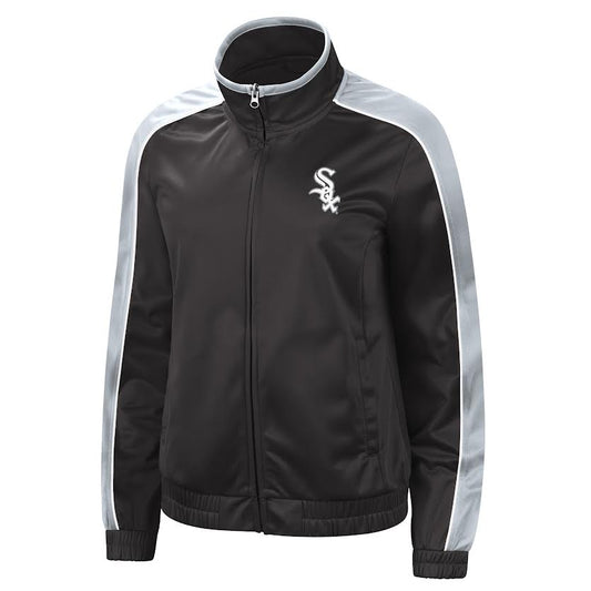 Women's Chicago White Sox G3 Black Full Zip Track Jacket