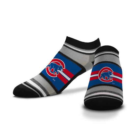 Chicago Cubs For Bare Feet MLB Marquis Addition Streak Socks