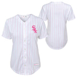 Child Girls Chicago White Sox Replica Pink Home Fashion Jersey - Pro Jersey Sports