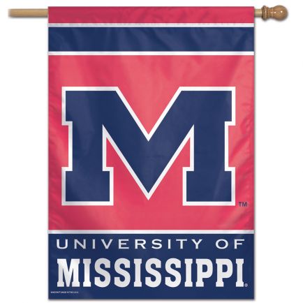 University of Mississippi Rebels (Ole Miss) 27" x 37" Vertical Flag