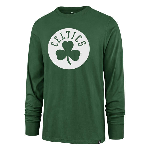 Men's Boston Celtics Super Rival Long Sleeve Tee By ’47 Brand
