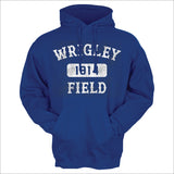 Men's Wrigley Field Royal Arch And Box Hoodie - Pro Jersey Sports