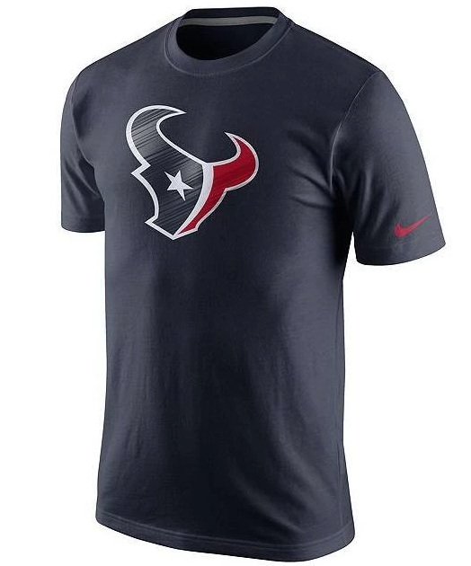Men's NFL Nike Houston Texans Fast Logo T-Shirt