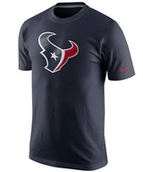 Men's NFL Nike Houston Texans Fast Logo T-Shirt - Pro Jersey Sports