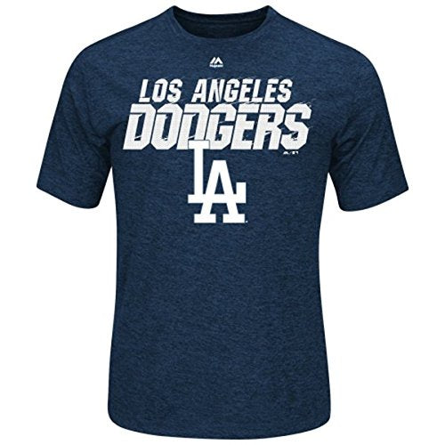 Los Angeles Dodgers Adult Blue Cool Base Synthetic Winning Moment T-Shirt