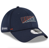 Chicago Bears New Era 2020 NFL Summer Sideline Official 39THIRTY Flex Hat - Navy - Pro Jersey Sports