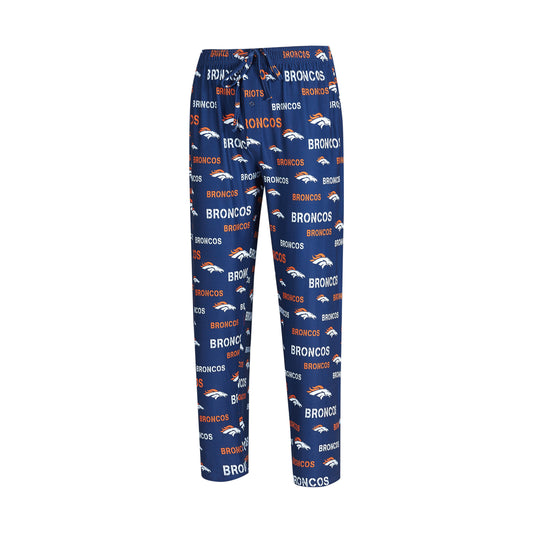 Mens Denver Broncos Midfield Synthetic Pajama Pants