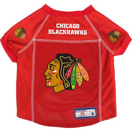 NHL Chicago Blackhawks Red NHL Pet Jersey