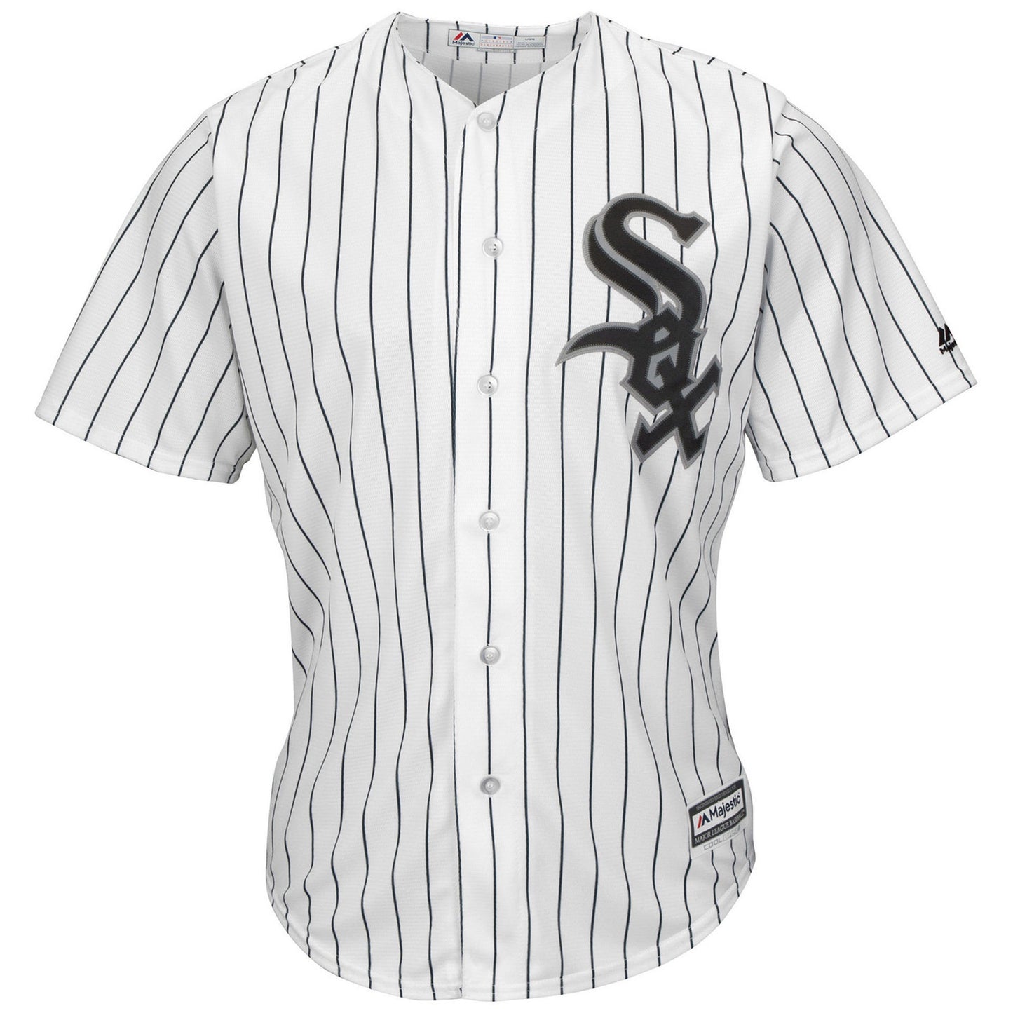 Youth Chicago White Sox Majestic Blank White Home Cool Base Jersey