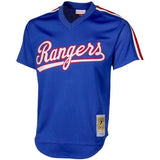 Men's Mitchell & Ness Nolan Ryan Royal Texas Rangers 1989 Authentic Cooperstown Collection Mesh Batting Practice Jersey - Pro Jersey Sports