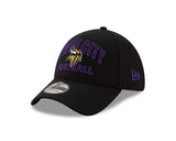 Men's Minnesota Vikings New Era 2020 NFL Draft Alternate Black 39THIRTY Flex Hat - Pro Jersey Sports