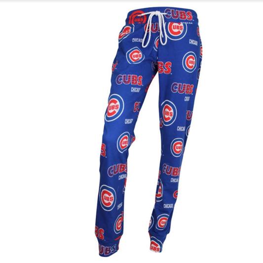 Women's Chicago Cubs Concepts Sport Royal Blue Sweep Pajama Pant