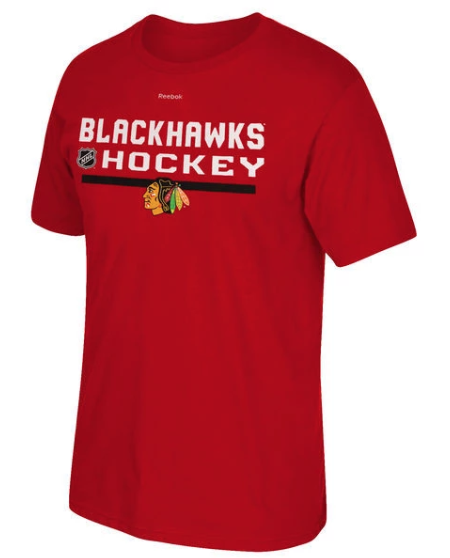 Child Chicago Blackhawks Center Ice Authentic Freeze T-Shirt