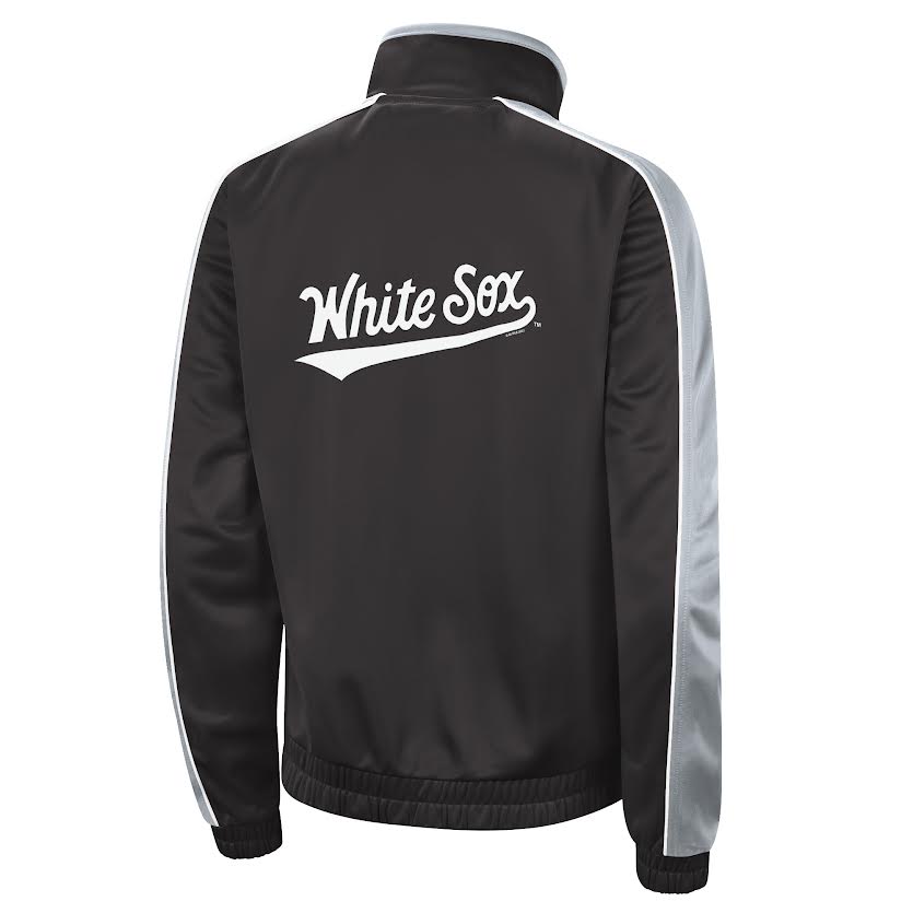 Women's Chicago White Sox G3 Black Full Zip Track Jacket