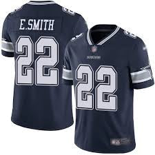 Men's Dallas Cowboys Emmitt Smith Nike Navy Vapor Untouchable Limited Player Jersey