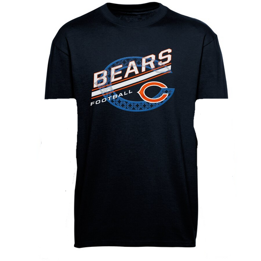 Chicago Bears Youth Serious Business T-Shirt - Navy Blue