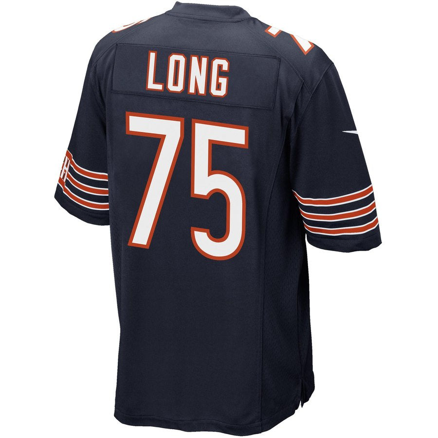 Youth Chicago Bears Kyle Long Nike Navy Blue Team Color Game Jersey